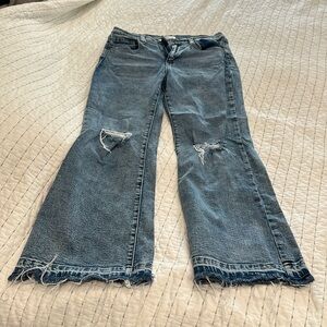 Juniors sneak peek flare jeans size 3/w26